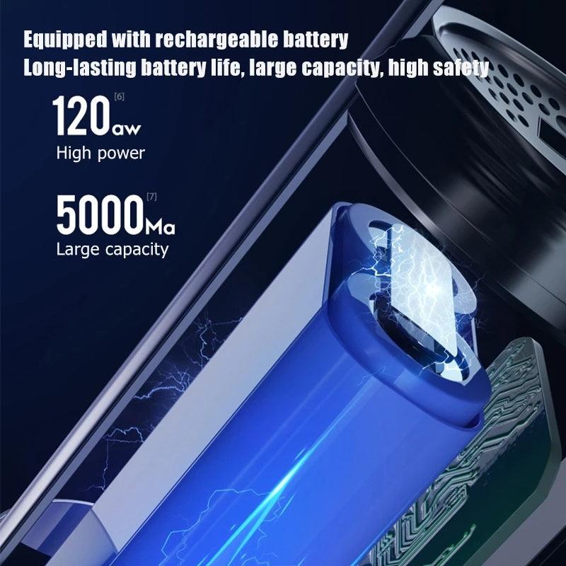Aspirateur de voiture sans fil rechargeable haute puissance puissant petit mini portable