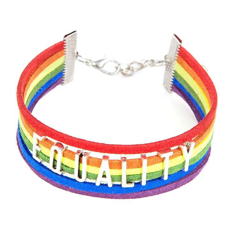 Bracelet tressé Pride
