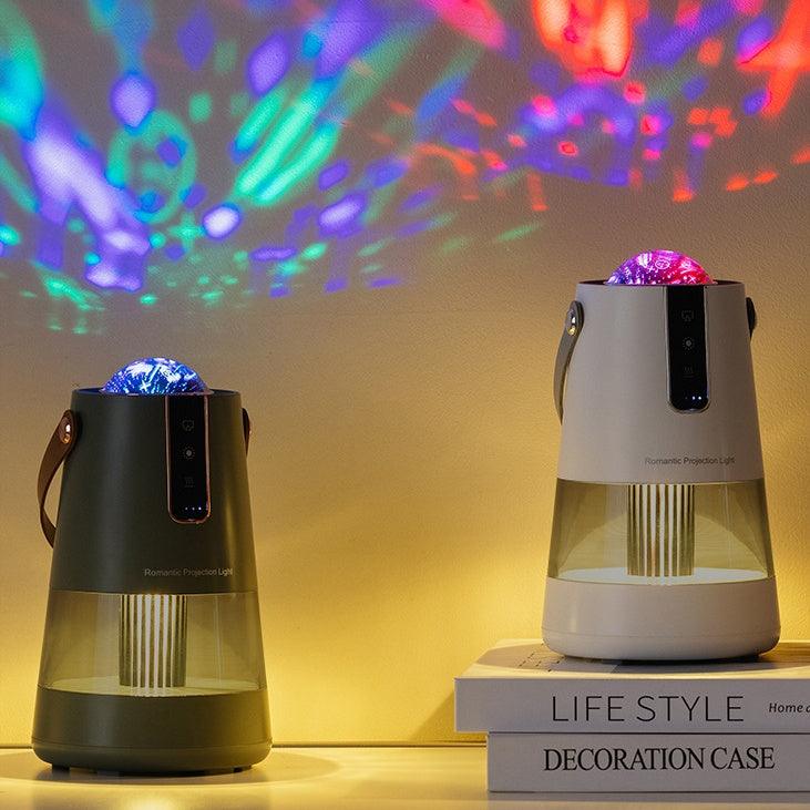 Lampe anti-moustiques à projection, veilleuse portable à double usage pour l'extérieur