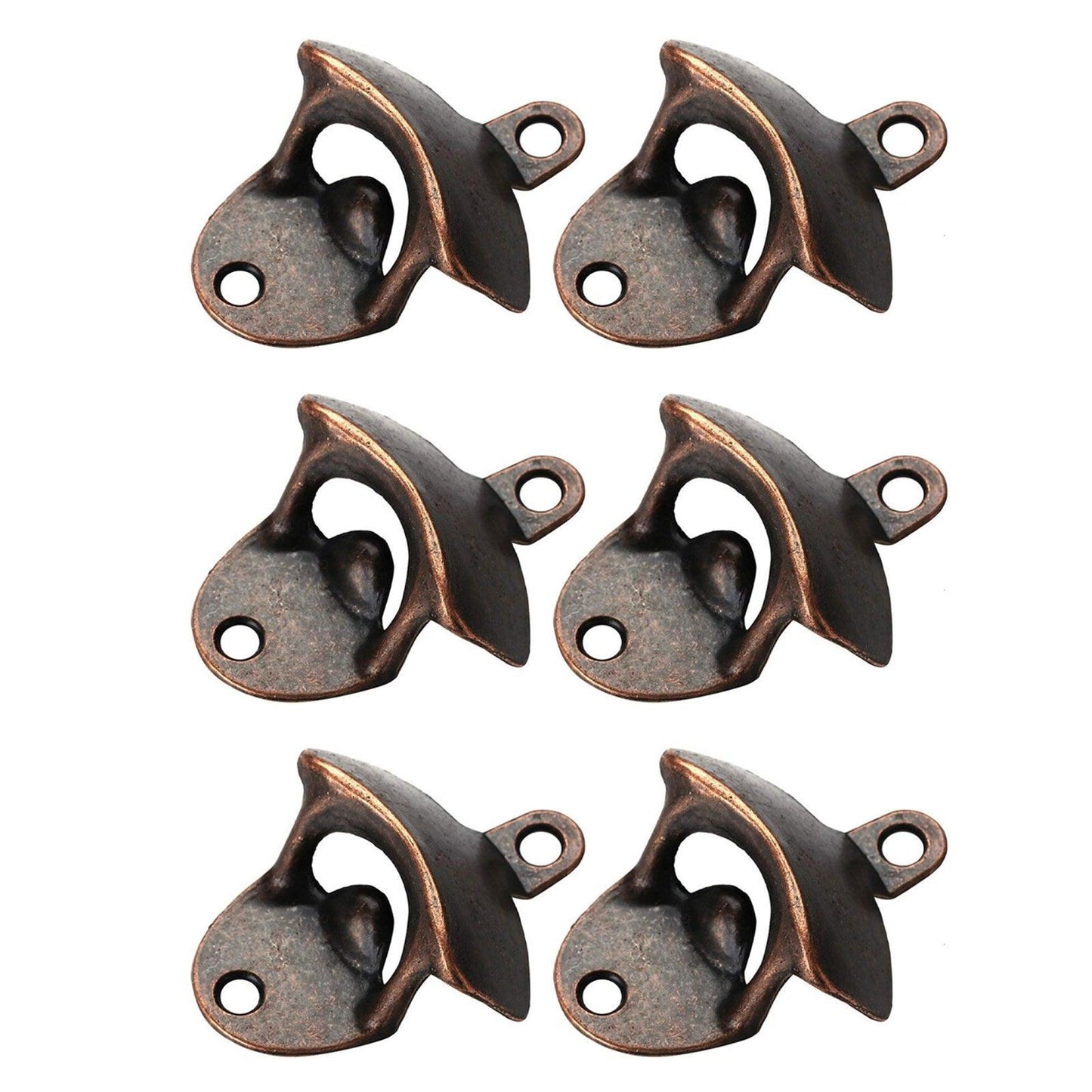 Lot de 10 décapsuleurs muraux en métal, style vintage, rustique, robuste et durable, pour bar, restaurant, maison