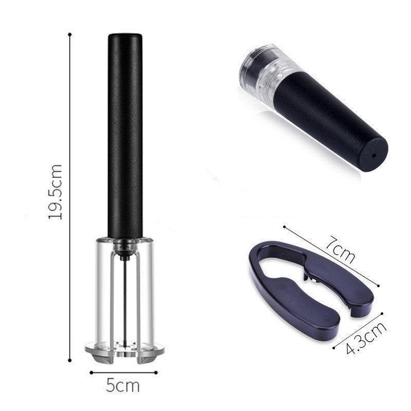 Tire-bouchon en acier inoxydable pour bouteille de vin, petite taille, pompe à air, outil d'ouverture, tire-bouchon, accessoires de bar