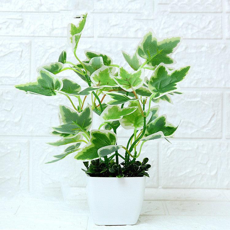 Ensemble de table en pot, mini ornements, fausse plante, bonsaï, décoration de maison, salon, plantes vertes d'intérieur, ameublement