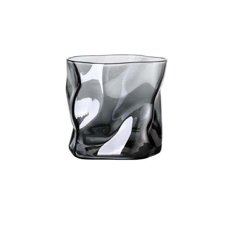 Creative European Style Irregular Wine Glass Bar Beer Whiskey Glass Home Party Juice Drink Glass