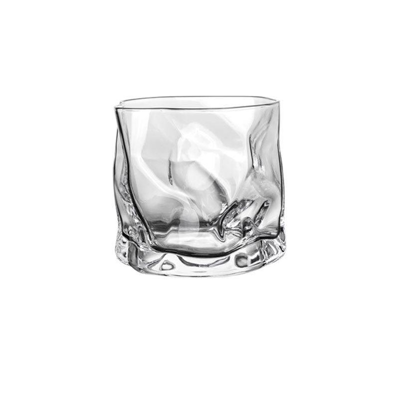 Creative European Style Irregular Wine Glass Bar Beer Whiskey Glass Home Party Juice Drink Glass