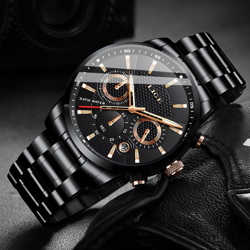 Men Fashion Sport Lige Clock Mens Watches
