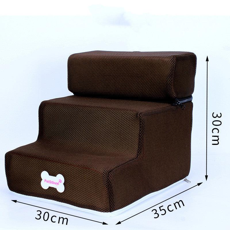 Escalier pour chien, échelle d'escalade pour animaux de compagnie, marches en éponge sur l'échelle d'escalade du lit