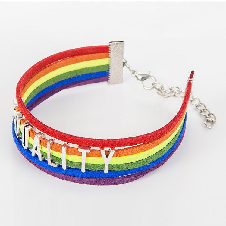 Bracelet tressé Pride