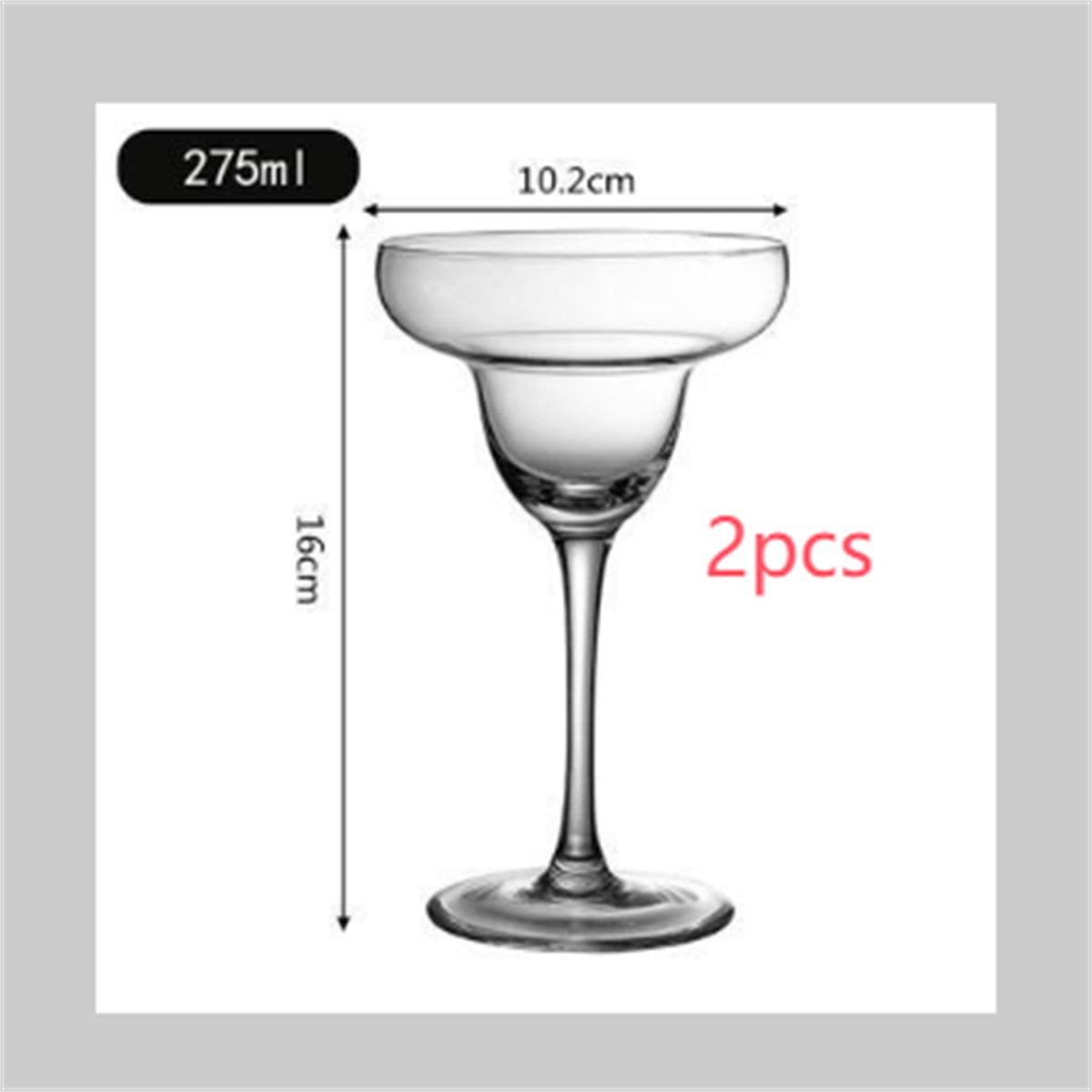 Grand verre à cocktail en cristal pour bar à margarita