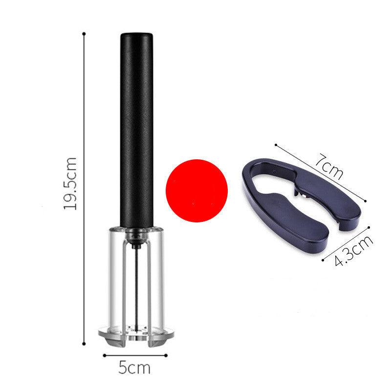 Tire-bouchon en acier inoxydable pour bouteille de vin, petite taille, pompe à air, outil d'ouverture, tire-bouchon, accessoires de bar