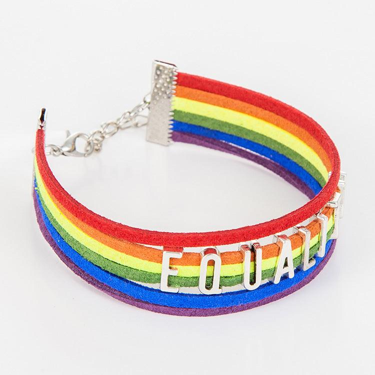 Bracelet tressé Pride