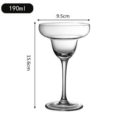 Grand verre à cocktail en cristal pour bar à margarita