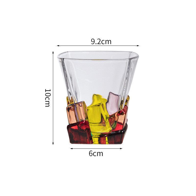 Creative Painted Water Bar Spirit Foreign Wine Glass