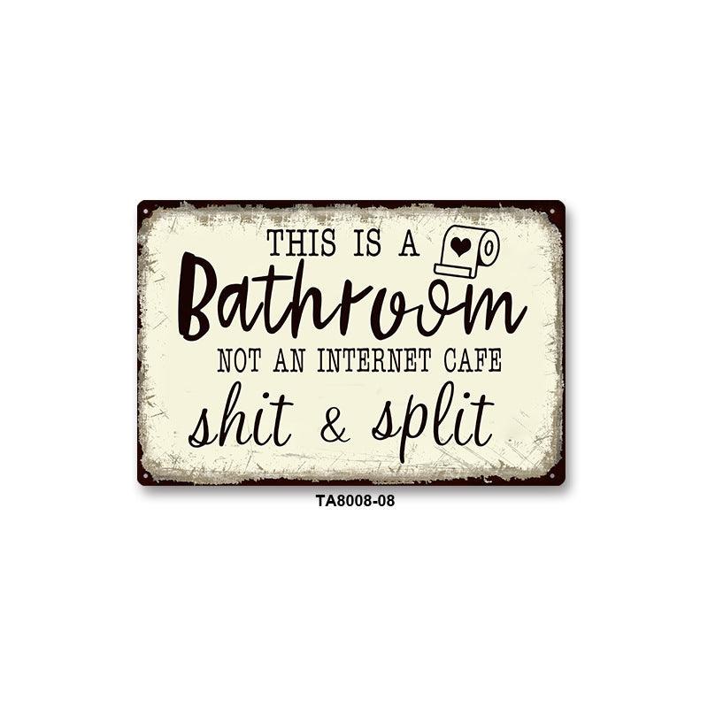 Bar Clothing Store Home Decoration Iron Skin Painting
