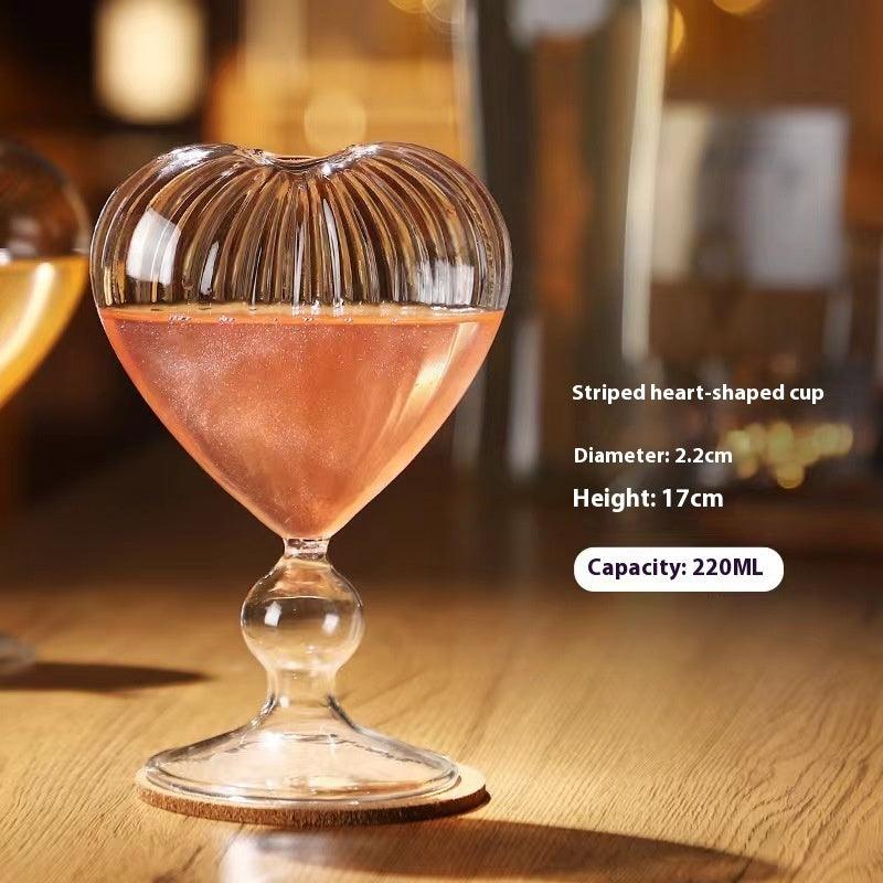 Copa de amor roja Wind Net, vaso de paja, vasos para mezclar, copas para cócteles y jugos.
