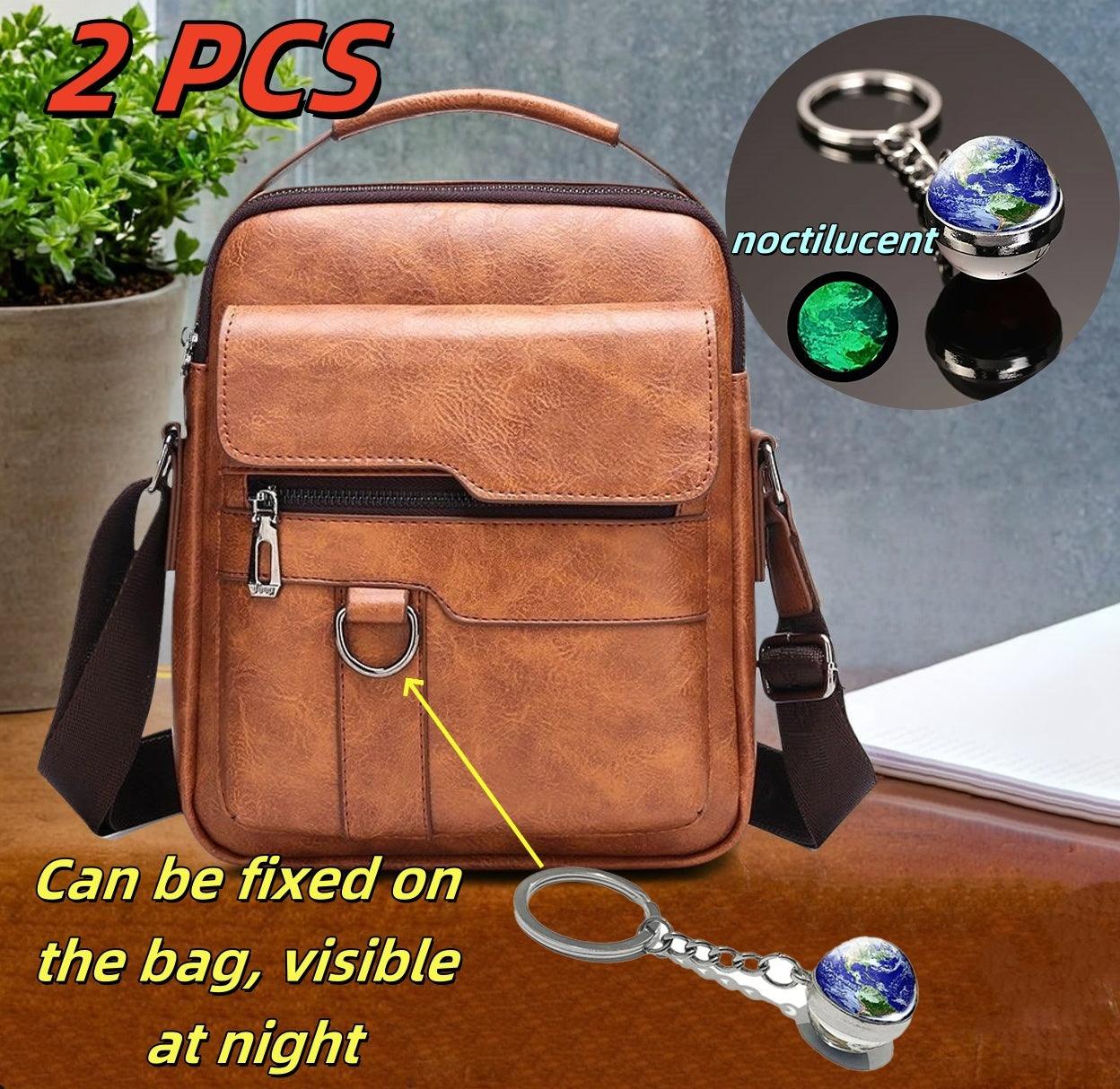 Sac à dos rétro vertical incliné, sac à dos marron tendance à bandoulière unique, compartiments multiples, bandoulière réglable, style décontracté, sac en tissu résistant, petit sac à dos incliné, brillant