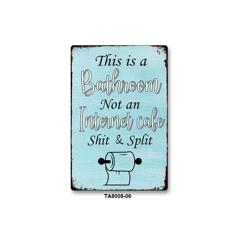 Bar Clothing Store Home Decoration Iron Skin Painting