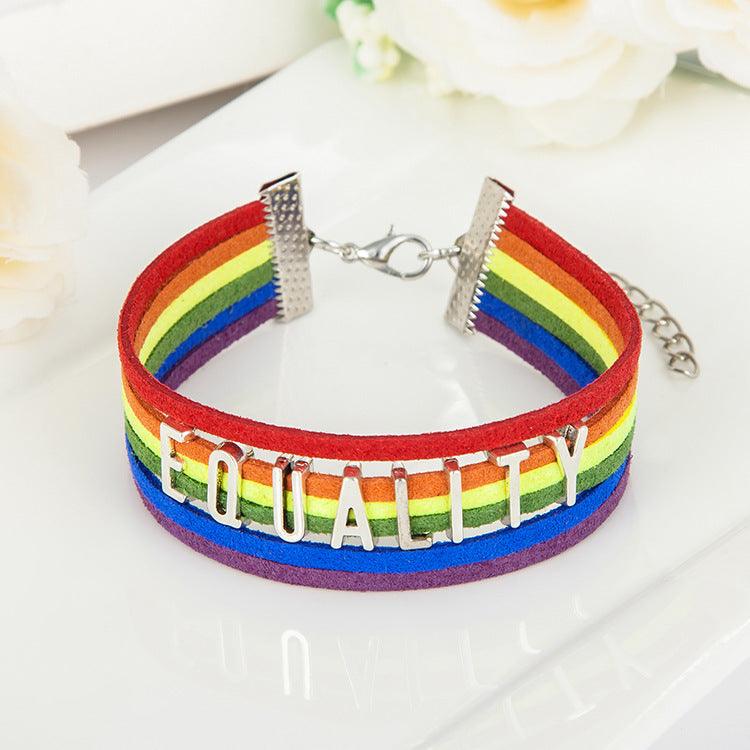 Bracelet tressé Pride