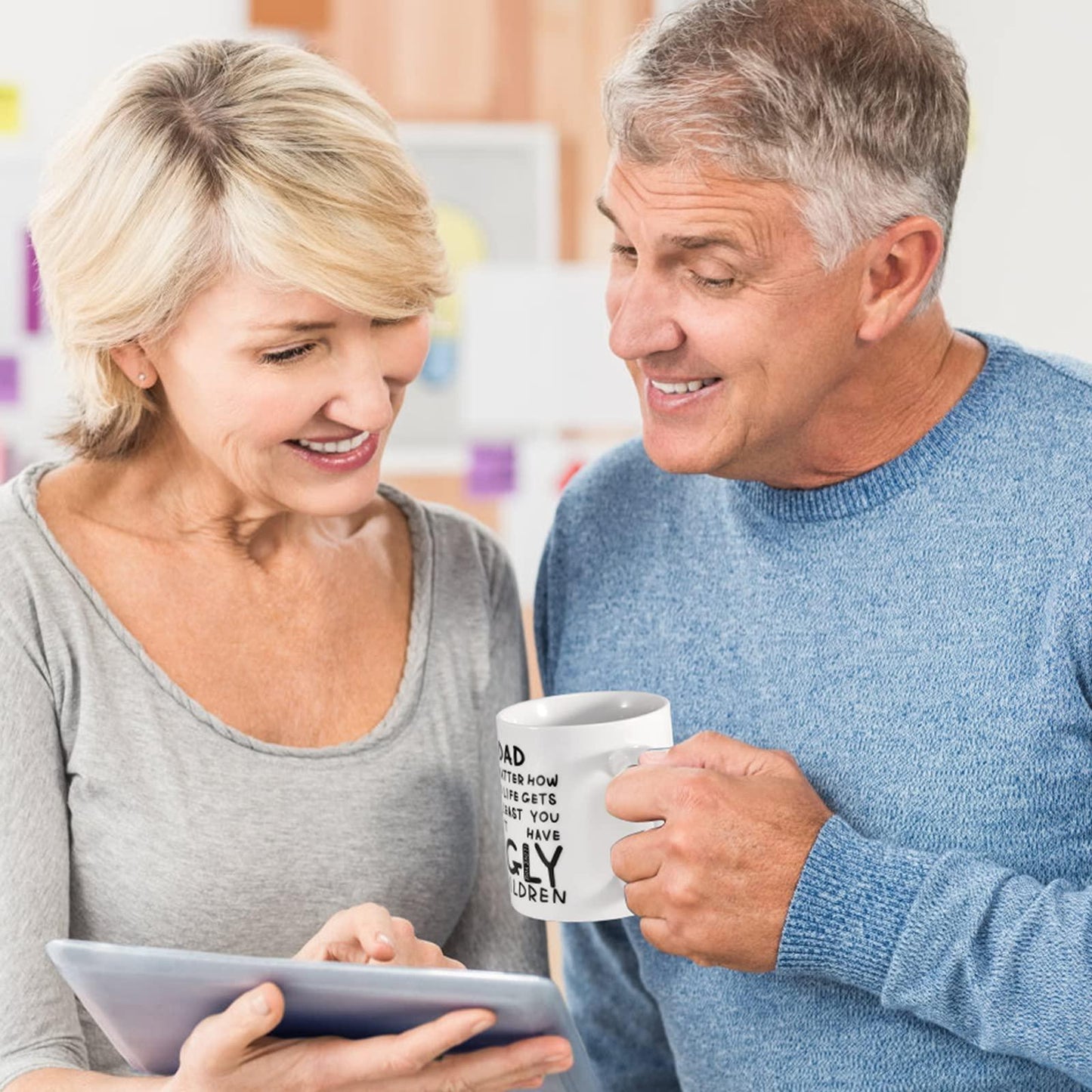 Fathers Day Dad Gifts from Daughter Son Wife,11oz Funny Coffee Mug for Dad,Unique Fathers Day Present Idea for Daddy Husband Men Him,Heartwarming Retirement Anniversary Birthday Gifts for Papa Stepdad