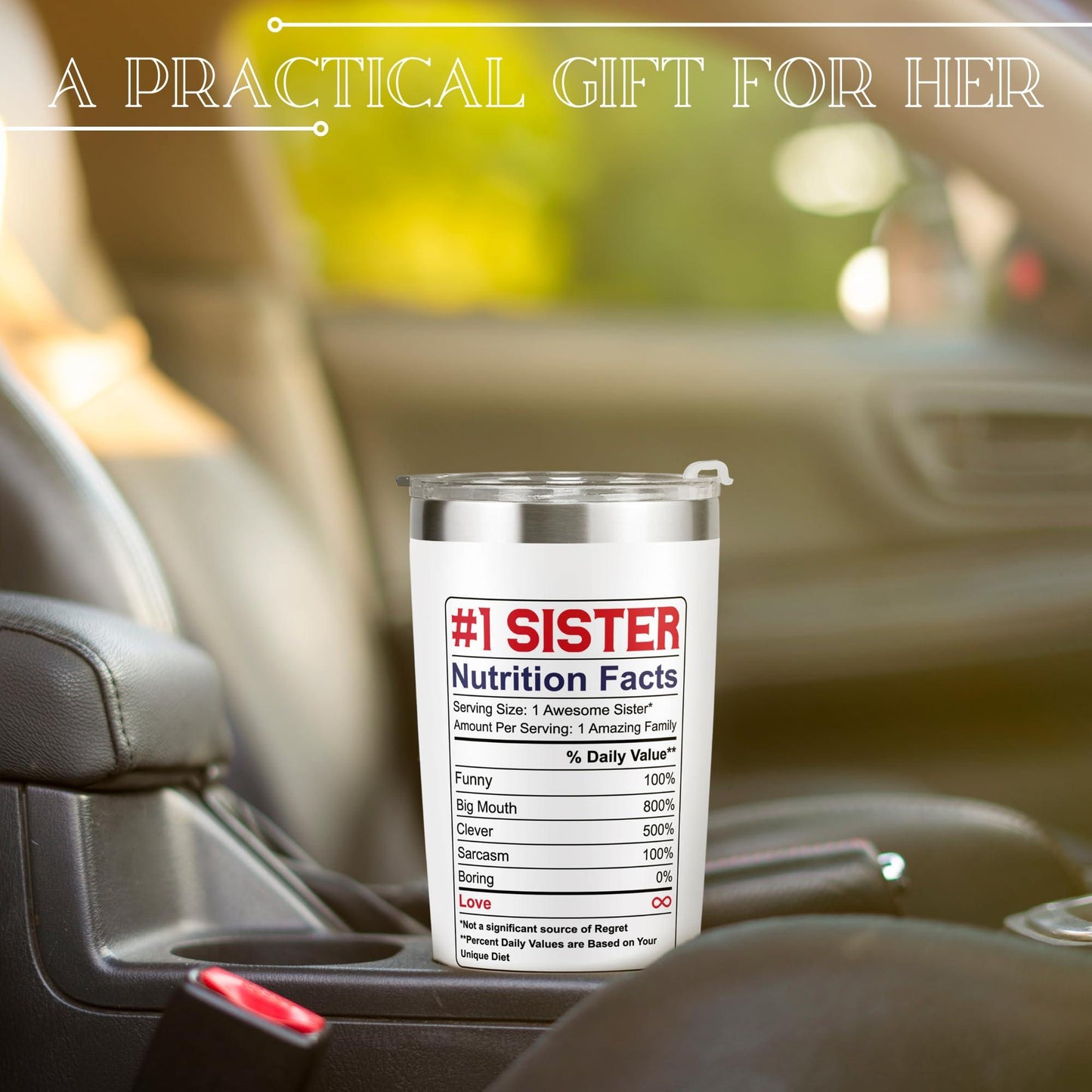 UMACVN Gifts for Mom from Daughter Son - Mothers Day Gifts for Mom Wife - Birthday, Christmas Gift Ideas for Moms - Gift for Mama, Moms, Mother from Kids - 20 Oz Stainless Steel White Tumbler