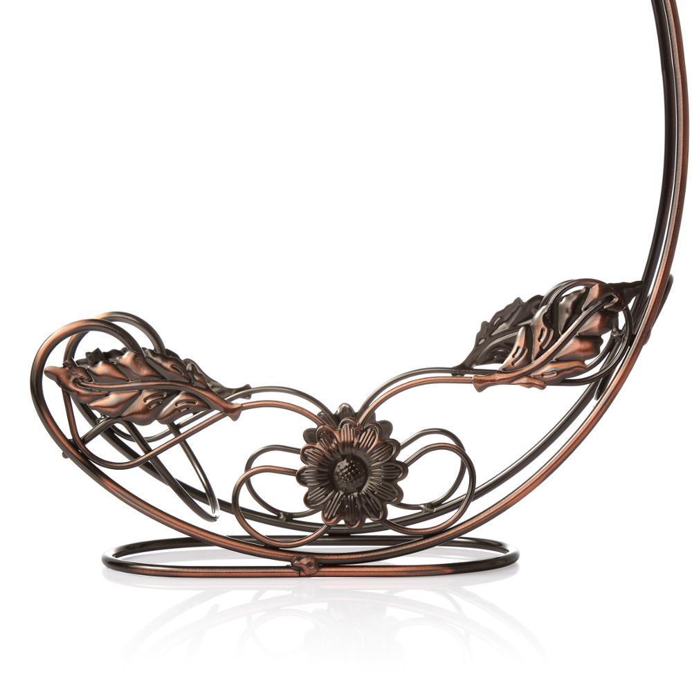 Estante de vino de cobre, soporte colgante para copas de vino, soporte de barra, soporte de exhibición