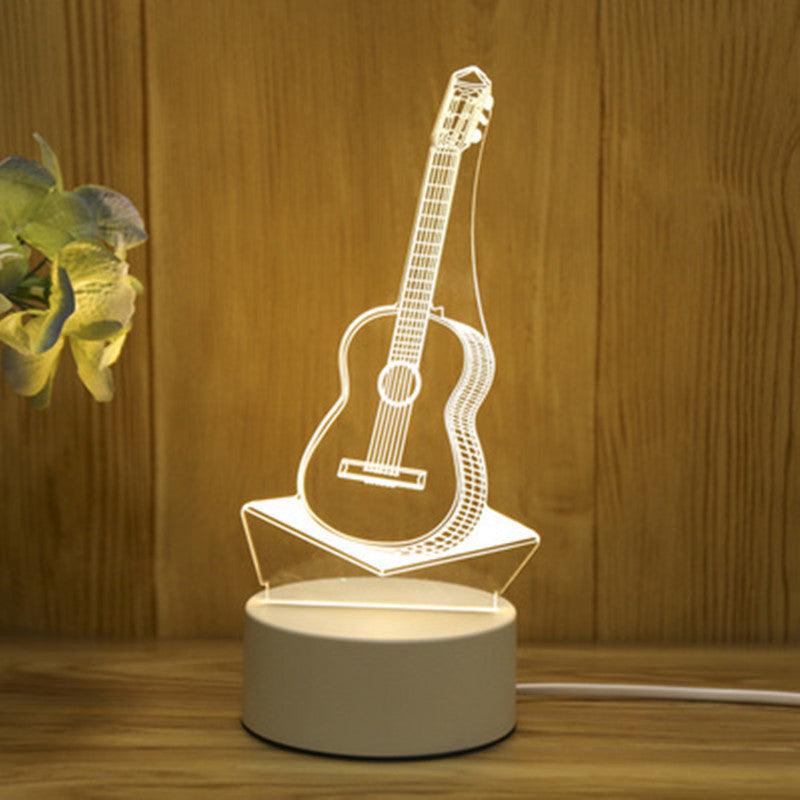Lampe de bureau stéréo à LED pour la protection des yeux, lampe de chevet USB, cadeau