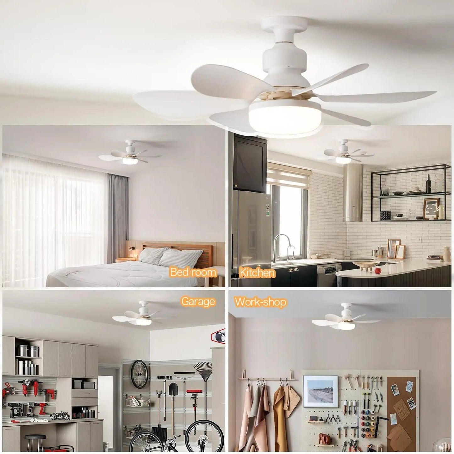 Plafonnier LED 30 W avec variateur d'intensité, culot E27, idéal pour un salon, un bureau ou un usage domestique, 85-265 V