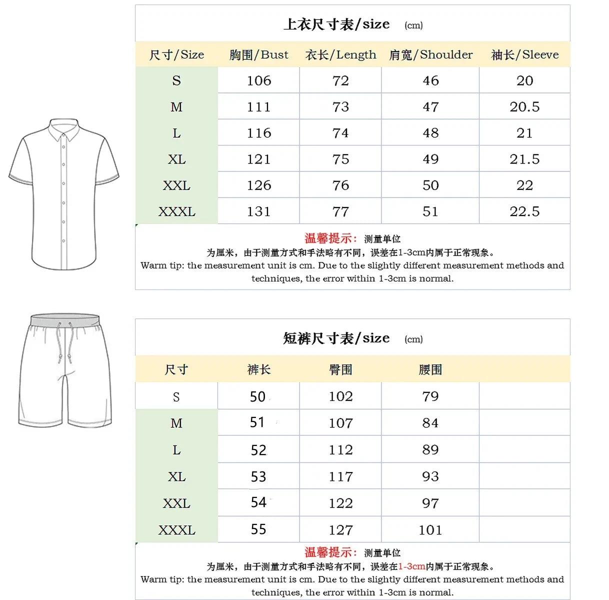 New 2025 Men's Polo Suit Fashion Men Sets Solid Summer V-neck Zipper Short Sleeve POLO Shirt+Shorts Two Pieces Men Casual Suit