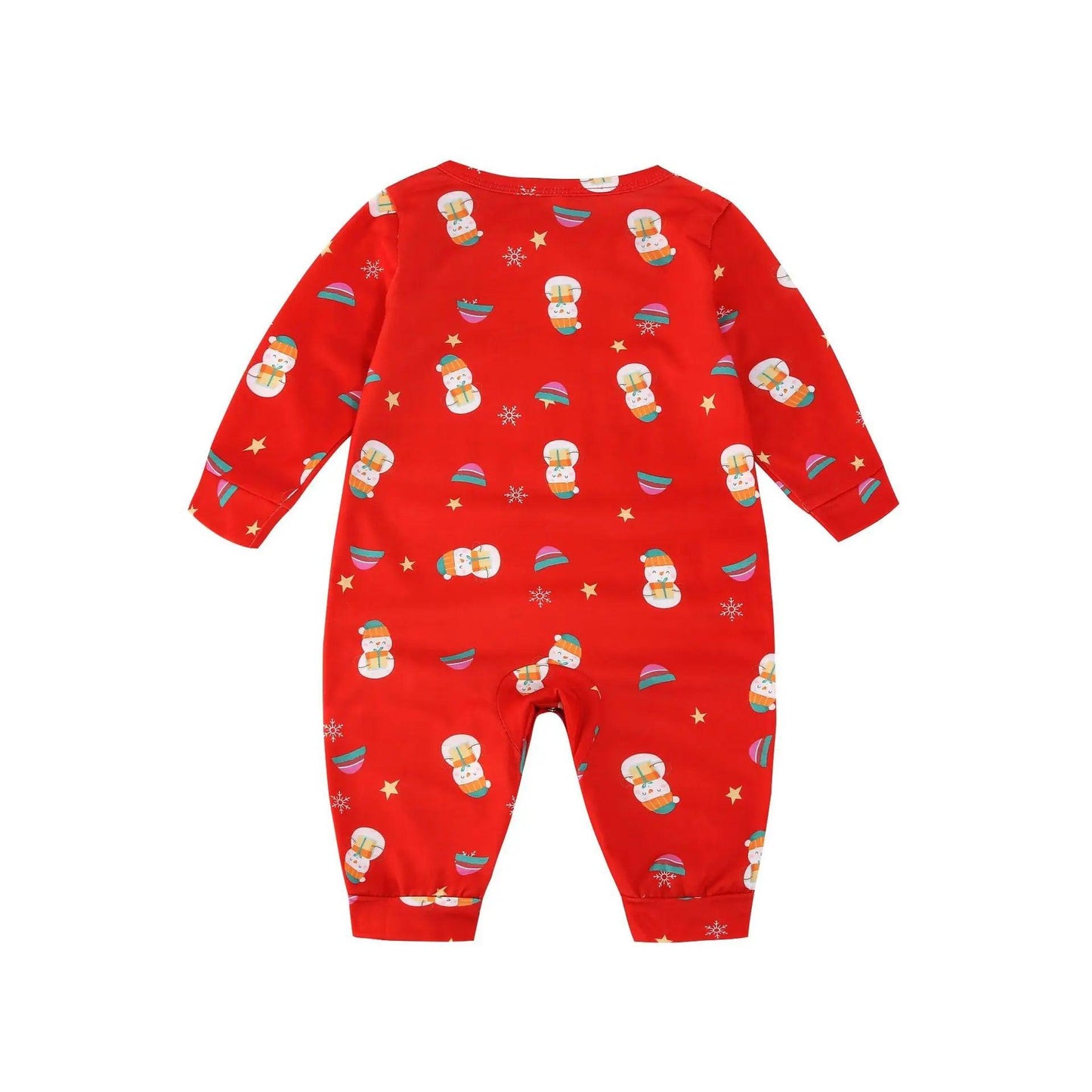 Ensemble de pyjama à manches longues pour la famille, imprimé élan de Noël 2024, vêtements de maison