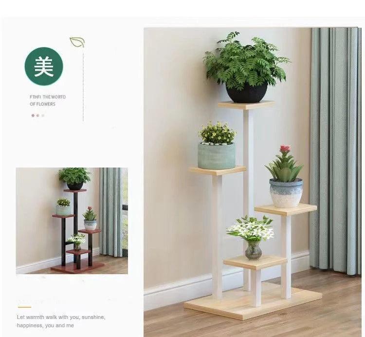 Support pour plantes, plusieurs supports pour pots de fleurs, étagères, support de rangement, organisateur, affichage pour décoration intérieure de jardin