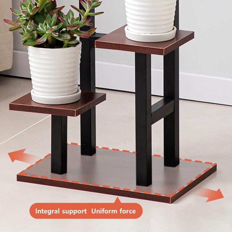 Support pour plantes, plusieurs supports pour pots de fleurs, étagères, support de rangement, organisateur, affichage pour décoration intérieure de jardin