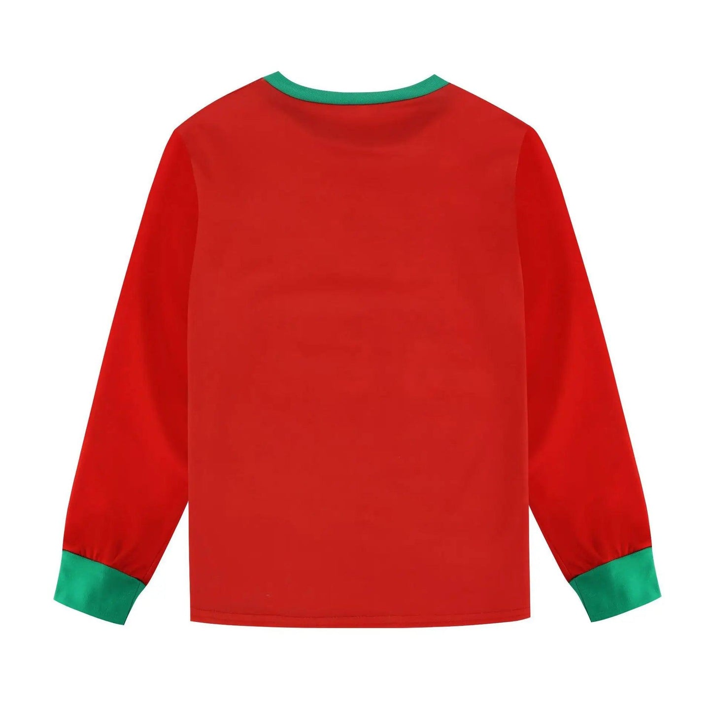Ensemble de pyjama à manches longues pour la famille, imprimé élan de Noël 2024, vêtements de maison