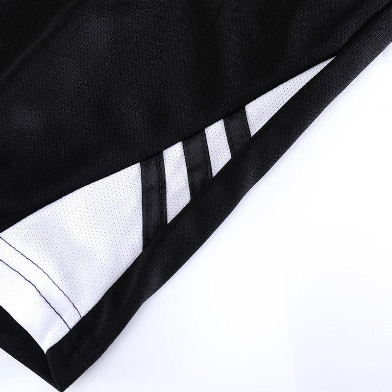 Sports suit men's summer short sleeved quick drying running clothes basketball football summer training fitness clothes morning