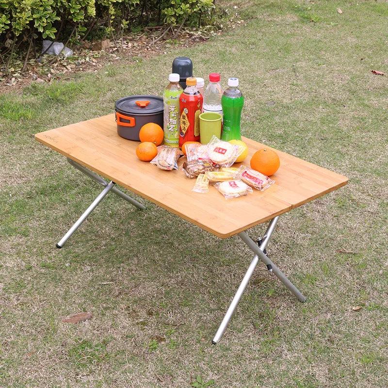 Table pliante de camping, table portable d'extérieur pour rouleaux d'œufs, table pliante pour pique-nique, table à manger sédentaire, table légère, bureau pliant