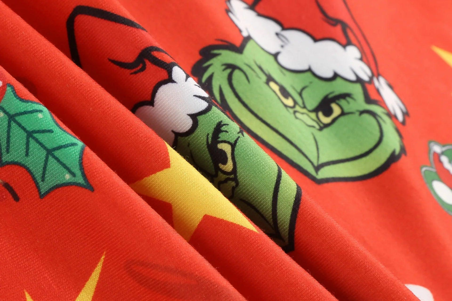 Ensemble de pyjama à manches longues pour la famille, imprimé élan de Noël 2024, vêtements de maison