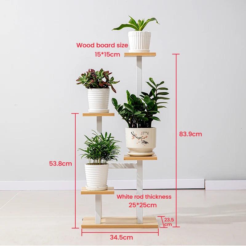 Support pour plantes, plusieurs supports pour pots de fleurs, étagères, support de rangement, organisateur, affichage pour décoration intérieure de jardin