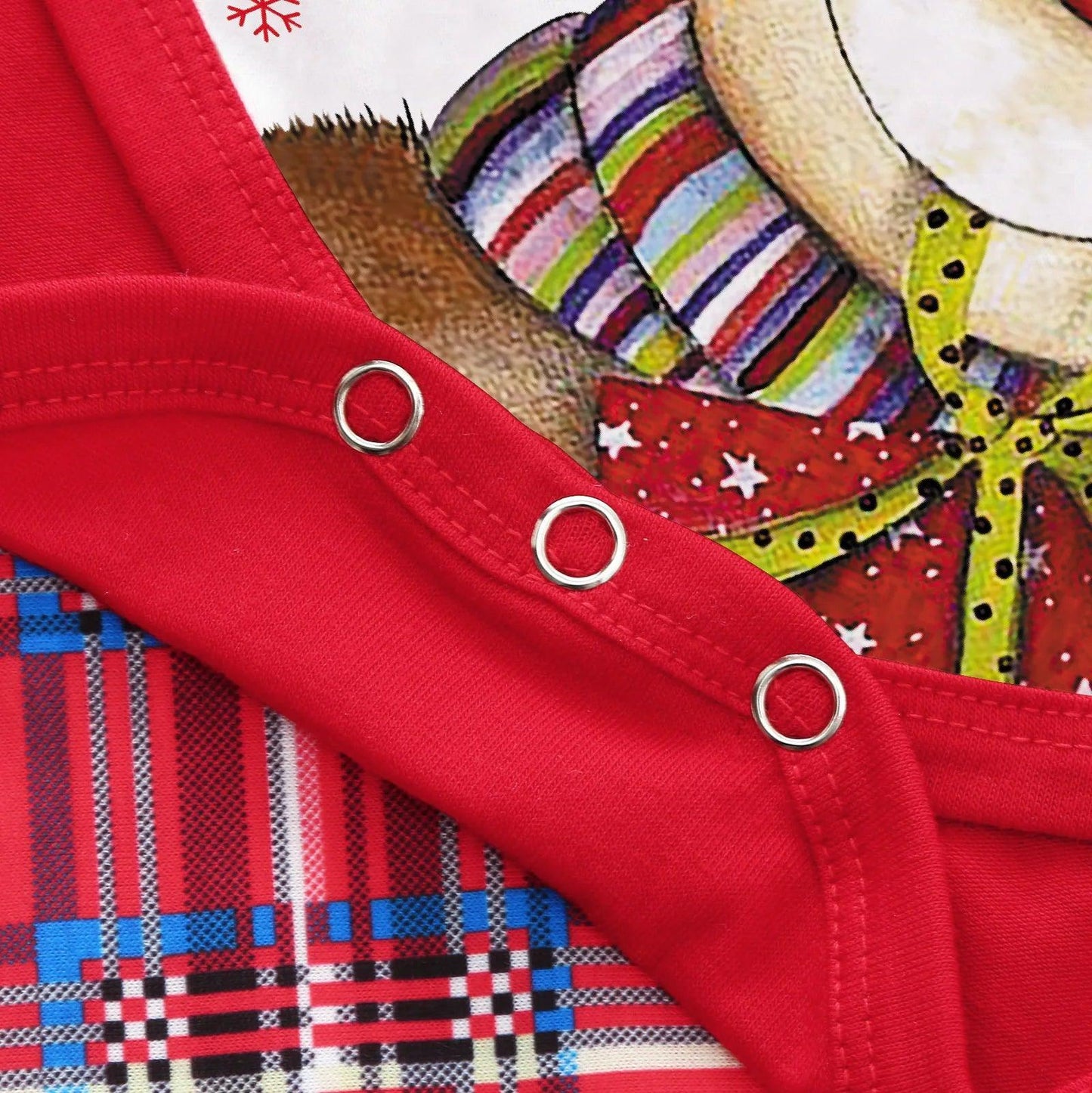 Ensemble de pyjama à manches longues pour la famille, imprimé élan de Noël 2024, vêtements de maison