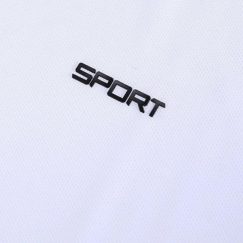 Sports suit men's summer short sleeved quick drying running clothes basketball football summer training fitness clothes morning
