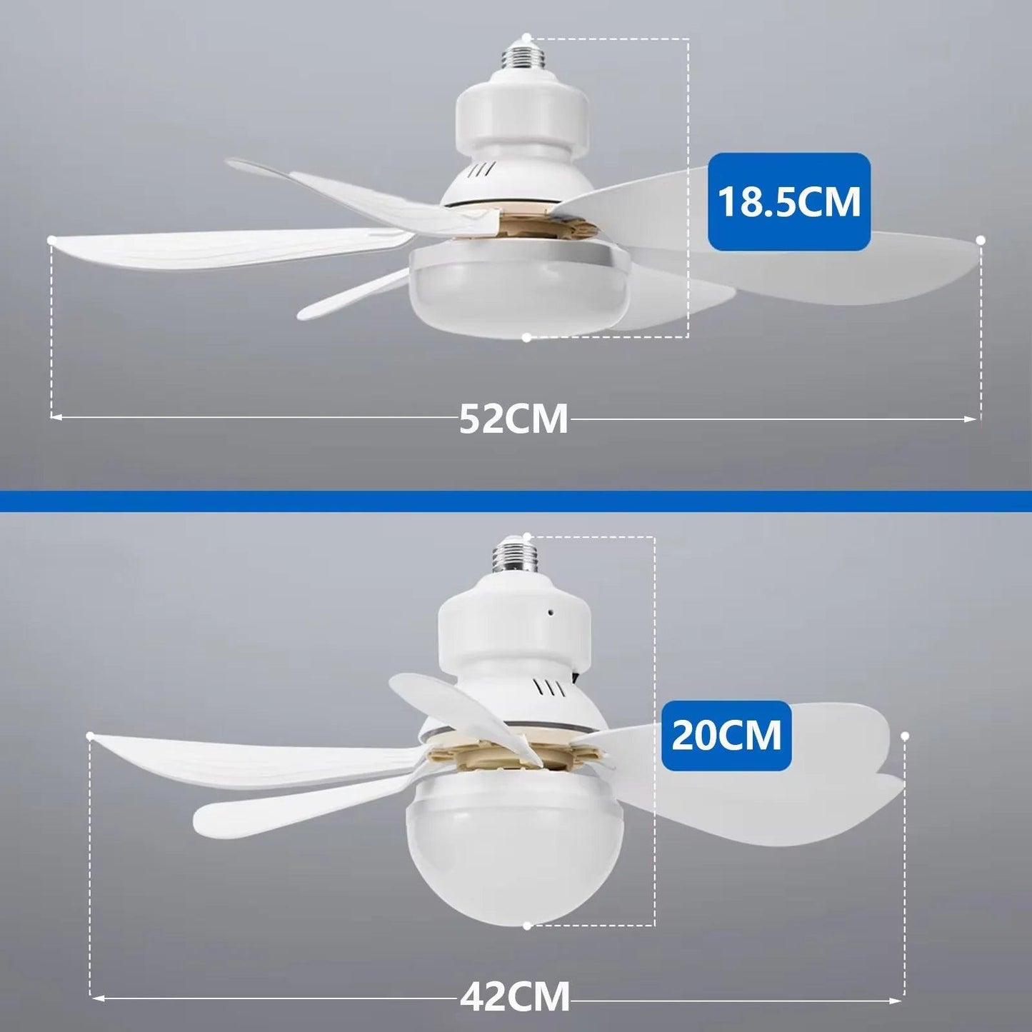 Plafonnier LED 30 W avec variateur d'intensité, culot E27, idéal pour un salon, un bureau ou un usage domestique, 85-265 V