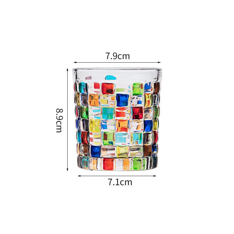 Creative Painted Water Bar Spirit Foreign Wine Glass