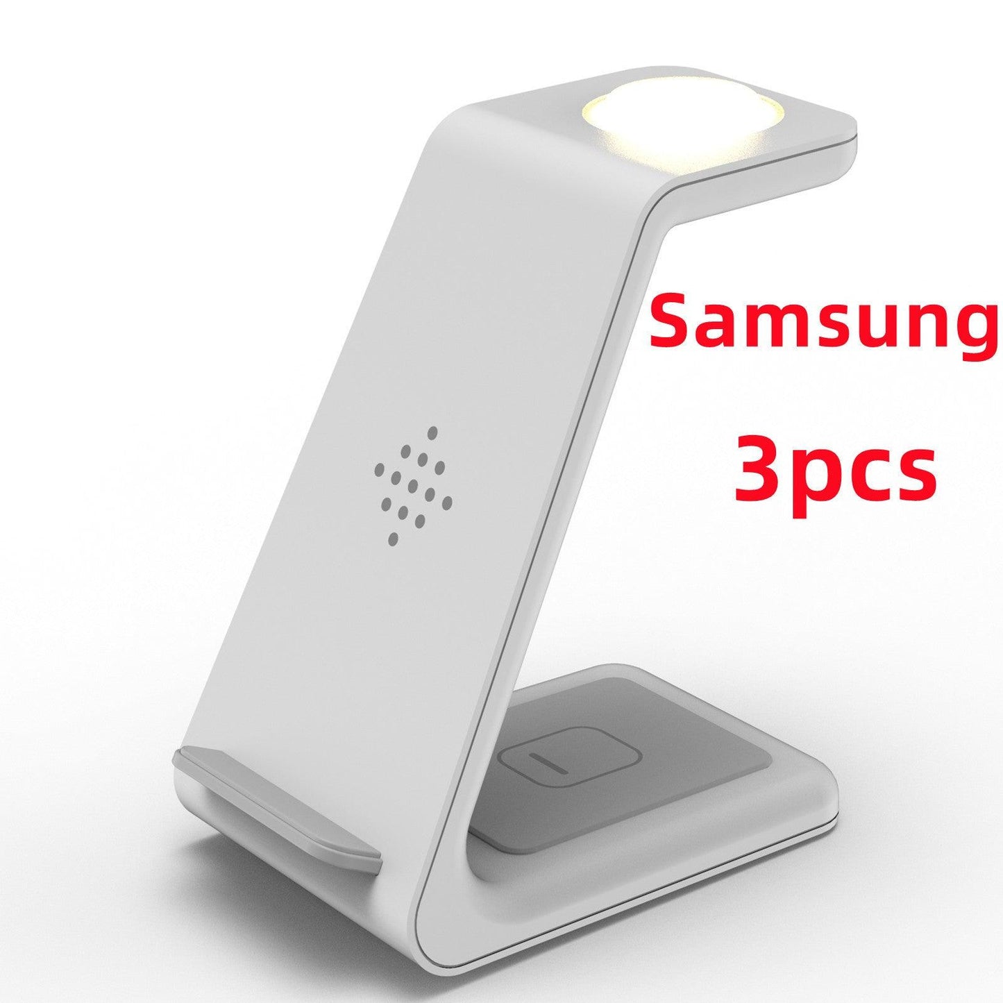 Station de charge rapide 3 en 1, support de chargeur sans fil, station de charge rapide sans fil pour support de téléphone