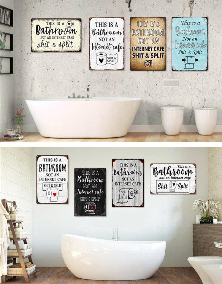 Bar Clothing Store Home Decoration Iron Skin Painting