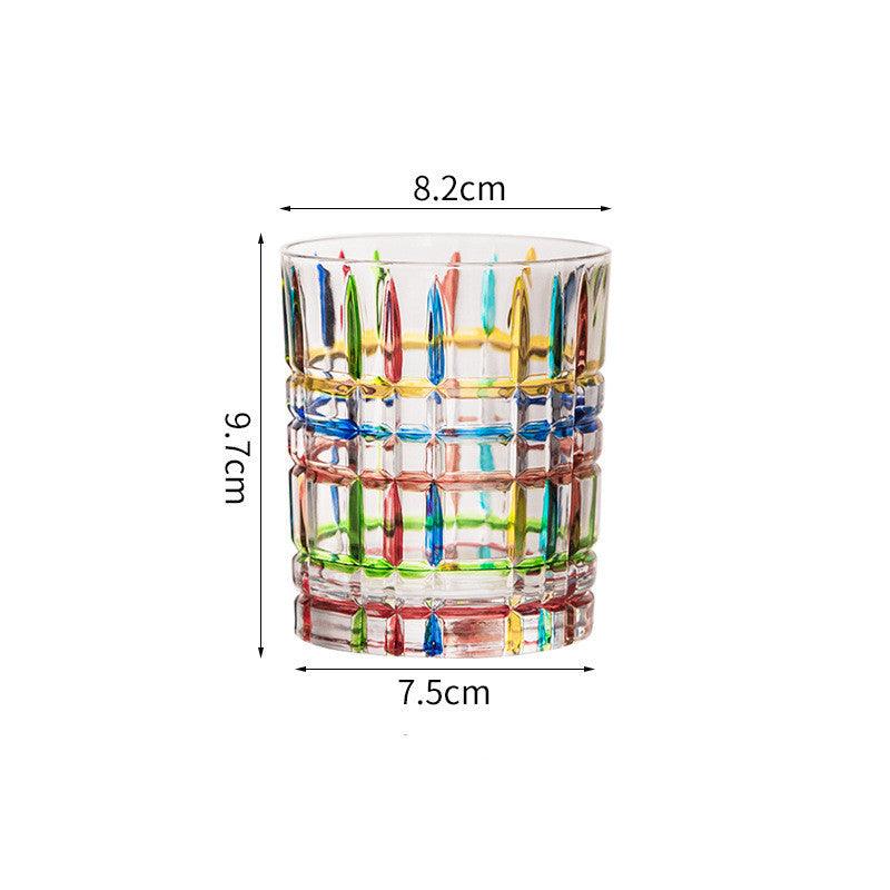 Creative Painted Water Bar Spirit Foreign Wine Glass