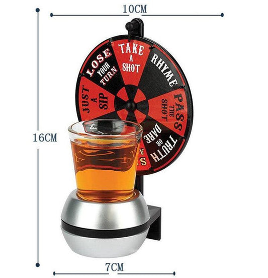 Vaso giratorio divertido para cerveza, vino, cerveza, vinoteca, fiesta, juego de beber, vaso de chupito giratorio, herramientas divertidas, juego de beber para fiestas