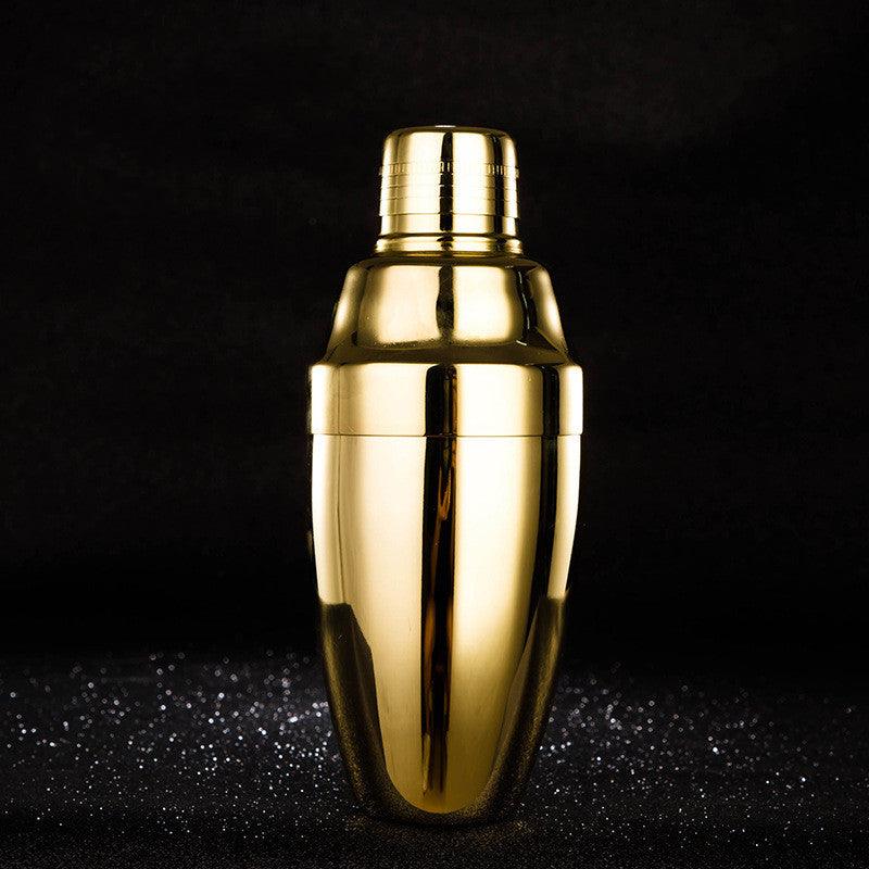 Stainless Steel Japanese Style Cocktail Shaker Three-Stage Bar Cocktail Cocktail Set Tool Shaker Cup - Grivelo