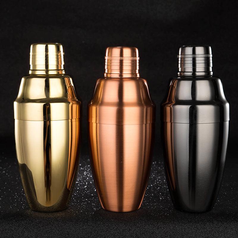 Stainless Steel Japanese Style Cocktail Shaker Three-Stage Bar Cocktail Cocktail Set Tool Shaker Cup - Grivelo