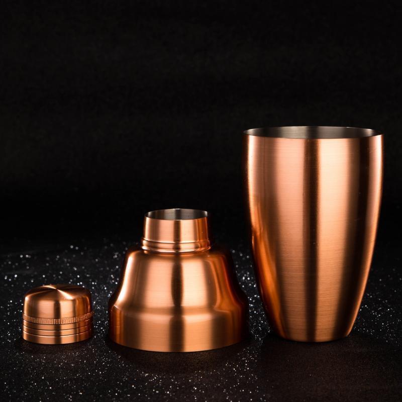 Stainless Steel Japanese Style Cocktail Shaker Three-Stage Bar Cocktail Cocktail Set Tool Shaker Cup - Grivelo