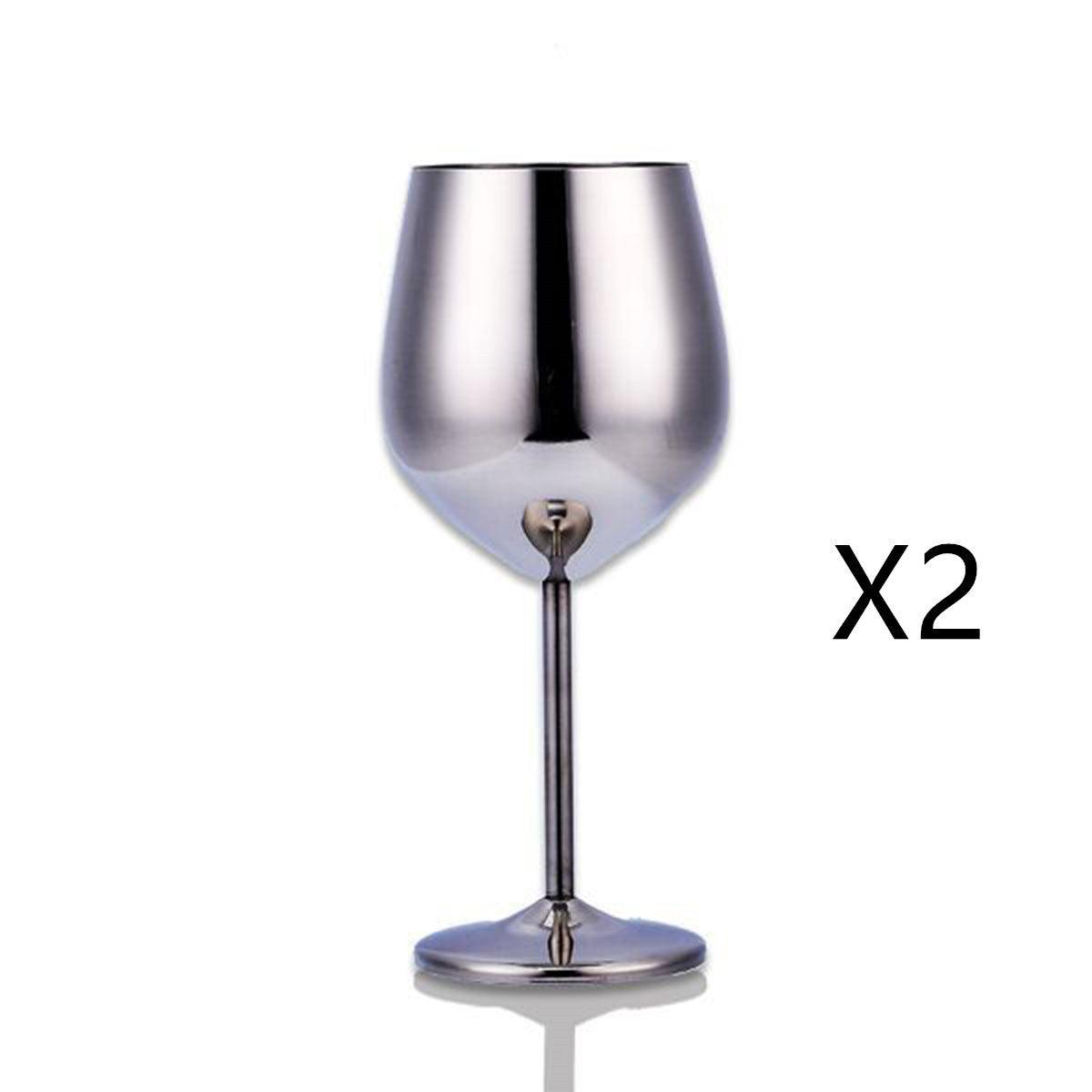 Stainless steel wine glass - Grivelo