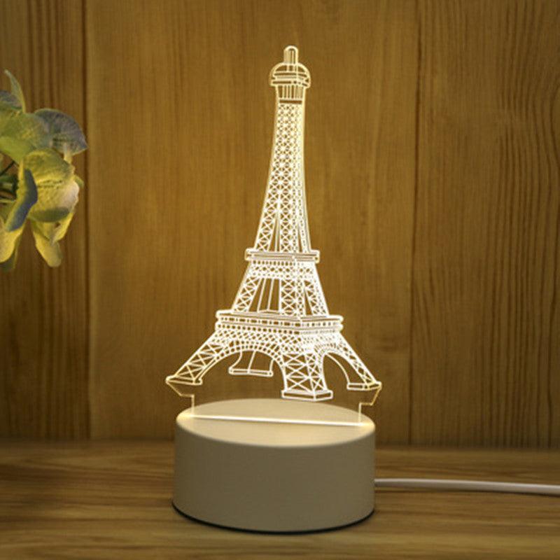 Lampe de bureau stéréo à LED pour la protection des yeux, lampe de chevet USB, cadeau