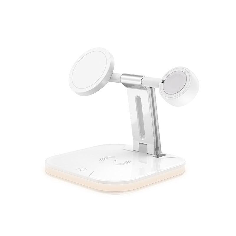 Compatible with Apple, 3 In 1 Magnetic Wireless Charger 15W Fast Charging Station For Magsafe Chargers - Grivelo