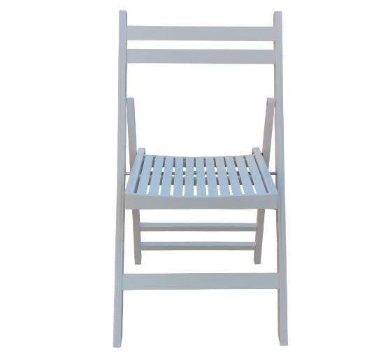Chaises pliantes en bois à lattes pour événements spéciaux